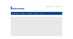 Desktop Screenshot of buhlmannlabs.ch